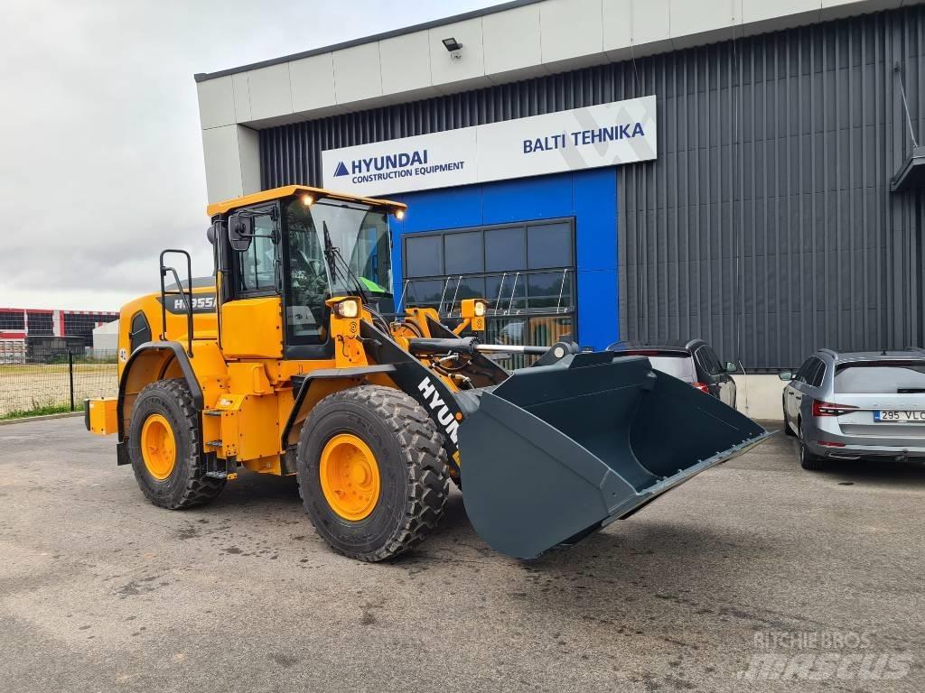 Hyundai HL955 A Gumikerekes homlokrakodók