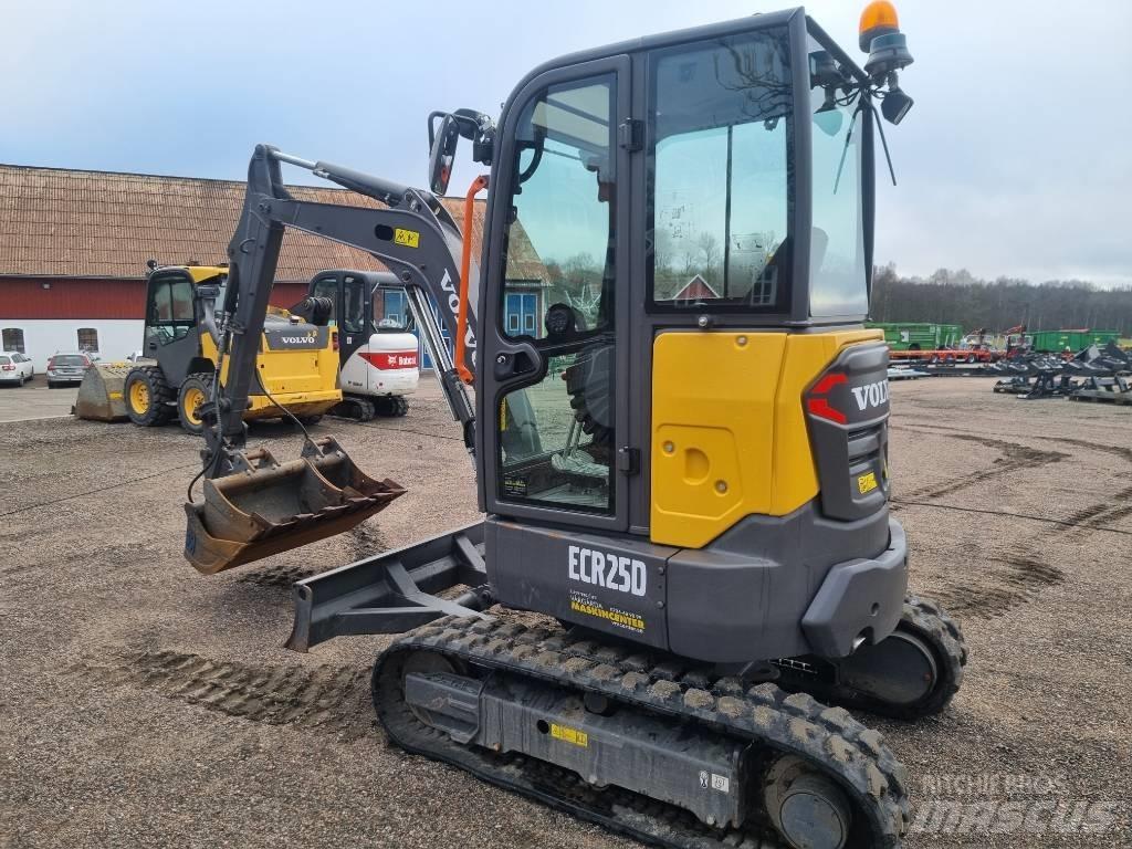 Volvo ECR25 D Mini kotrók < 7t