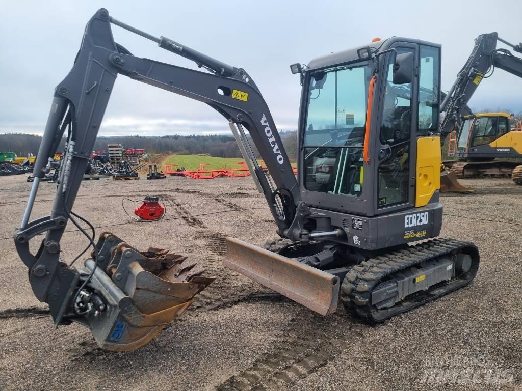 Volvo ECR25 D Mini kotrók < 7t