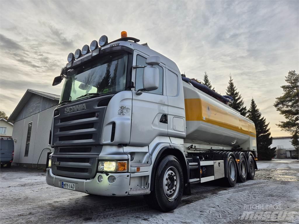 Scania R480 Tartályos teherautók