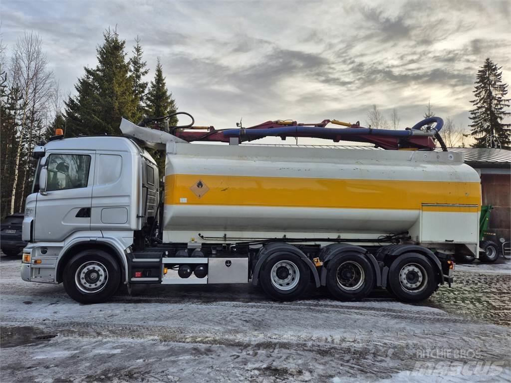Scania R480 Tartályos teherautók