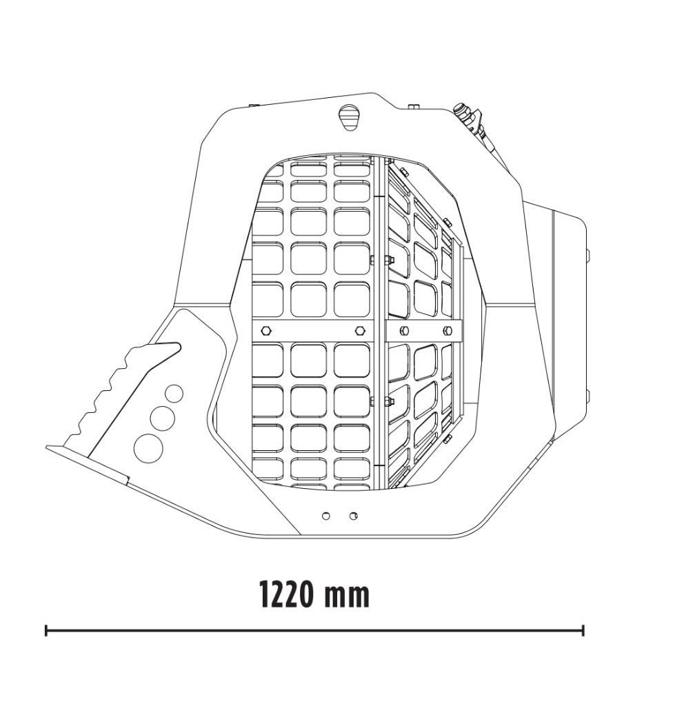 MB Crusher MB-S10 Rotátoros törőkanalak