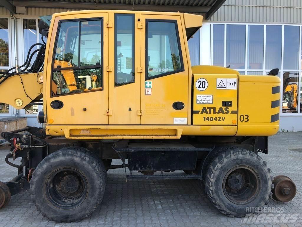 Atlas AB1404K Gumikerekes kotrók