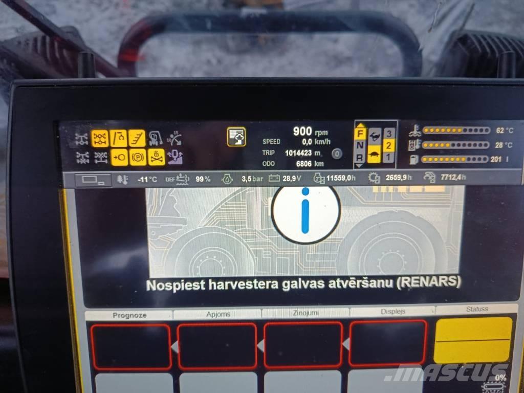 Ponsse Scorpion King Betakarítók