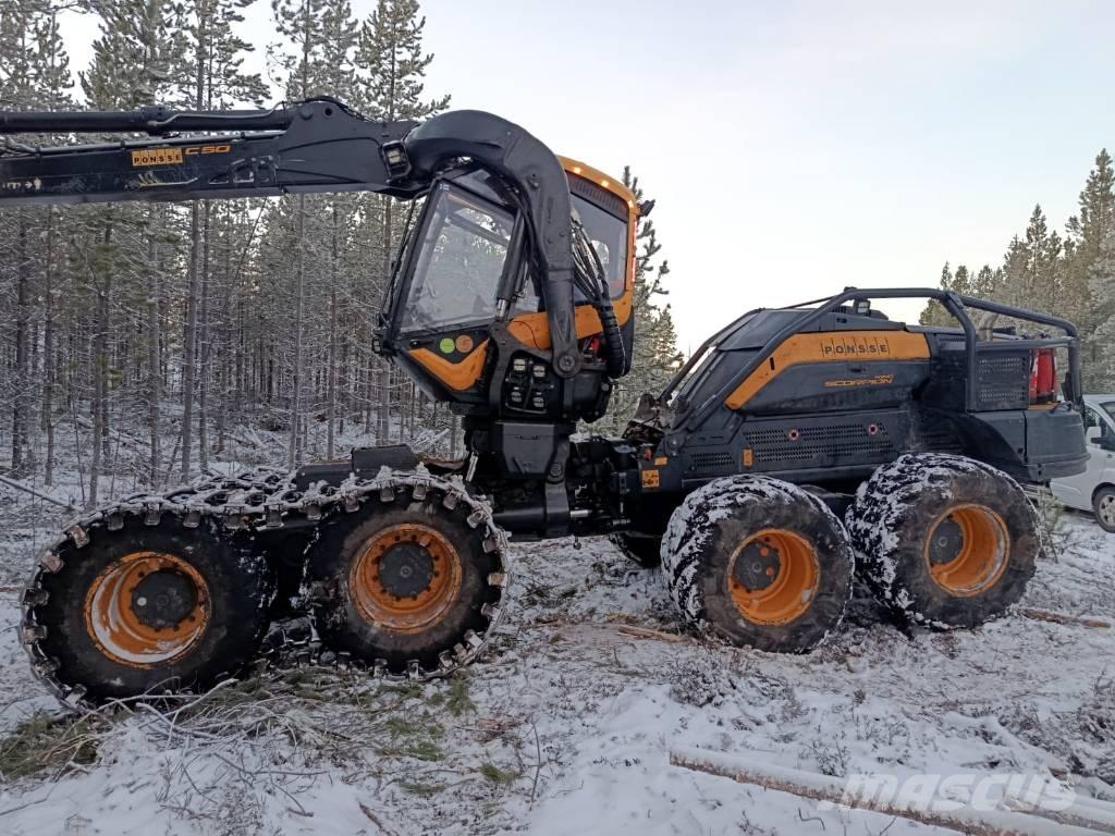 Ponsse Scorpion King Betakarítók