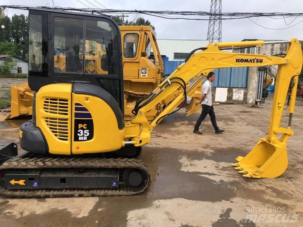 Komatsu PC 35 MR Mini kotrók < 7t