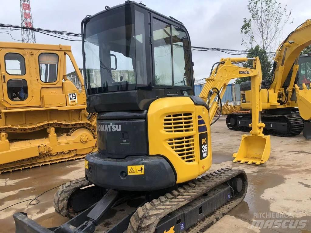 Komatsu PC 35 MR Mini kotrók < 7t