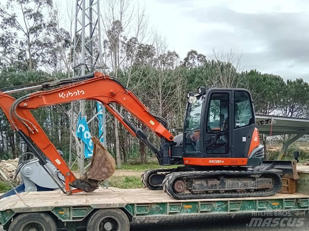 Kubota KX 080-4 Közepes (midi) kotrók 7 t - 12 t