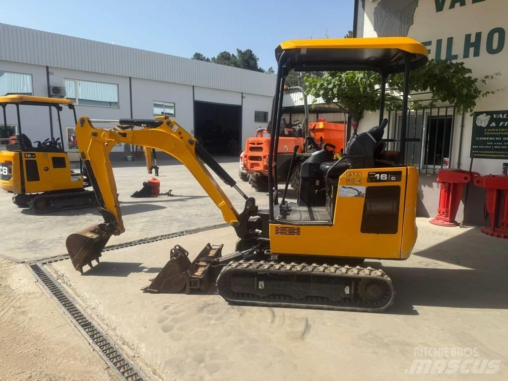 JCB 16 C-1, 740h Mini kotrók < 7t