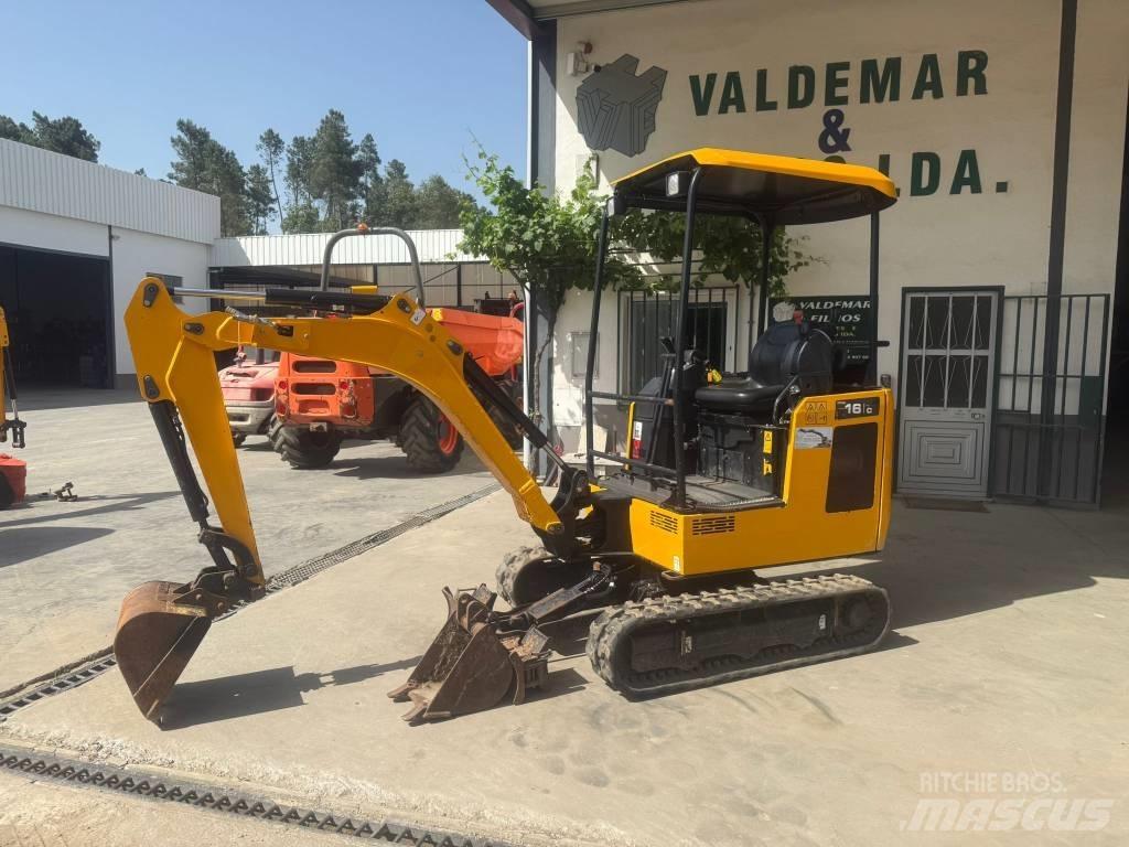 JCB 16 C-1, 740h Mini kotrók < 7t