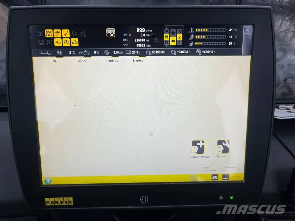 Ponsse Buffalo 8W Kihordók