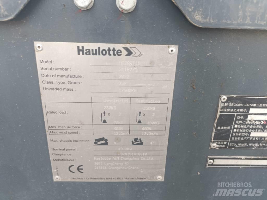 Haulotte HT28RTJO Teleszkópos emelők