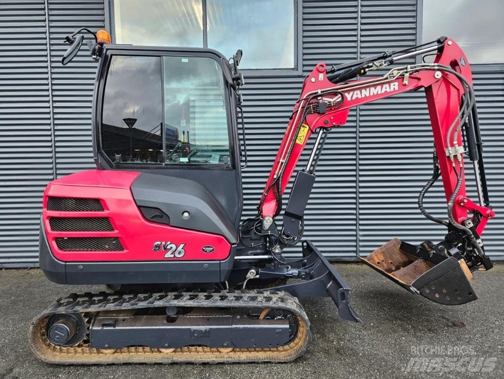 Yanmar SV 26 Mini kotrók < 7t
