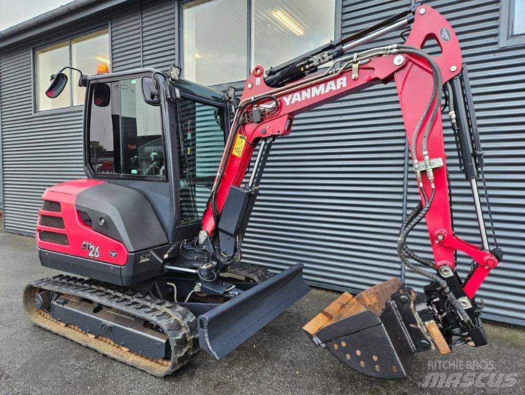Yanmar SV 26 Mini kotrók < 7t