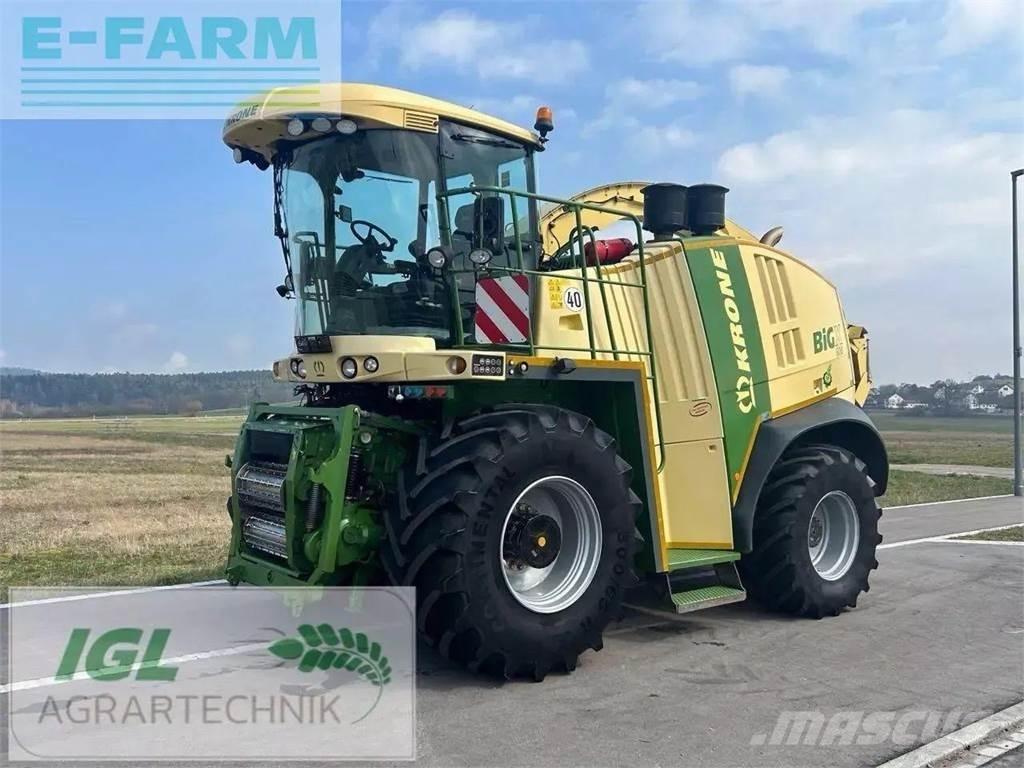 Krone big x 600 i Önjáró szecskázók