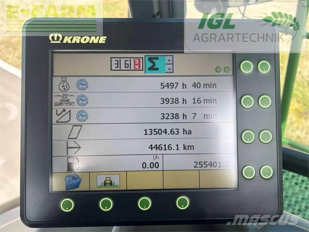 Krone big x 600 i Önjáró szecskázók