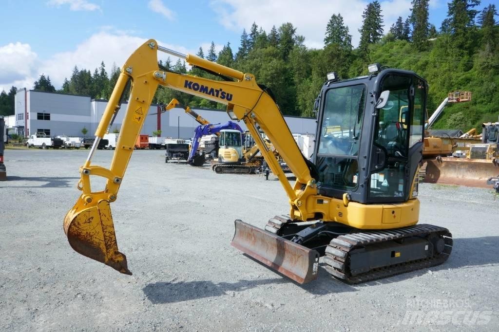 Komatsu PC30MR-5 Mini kotrók < 7t