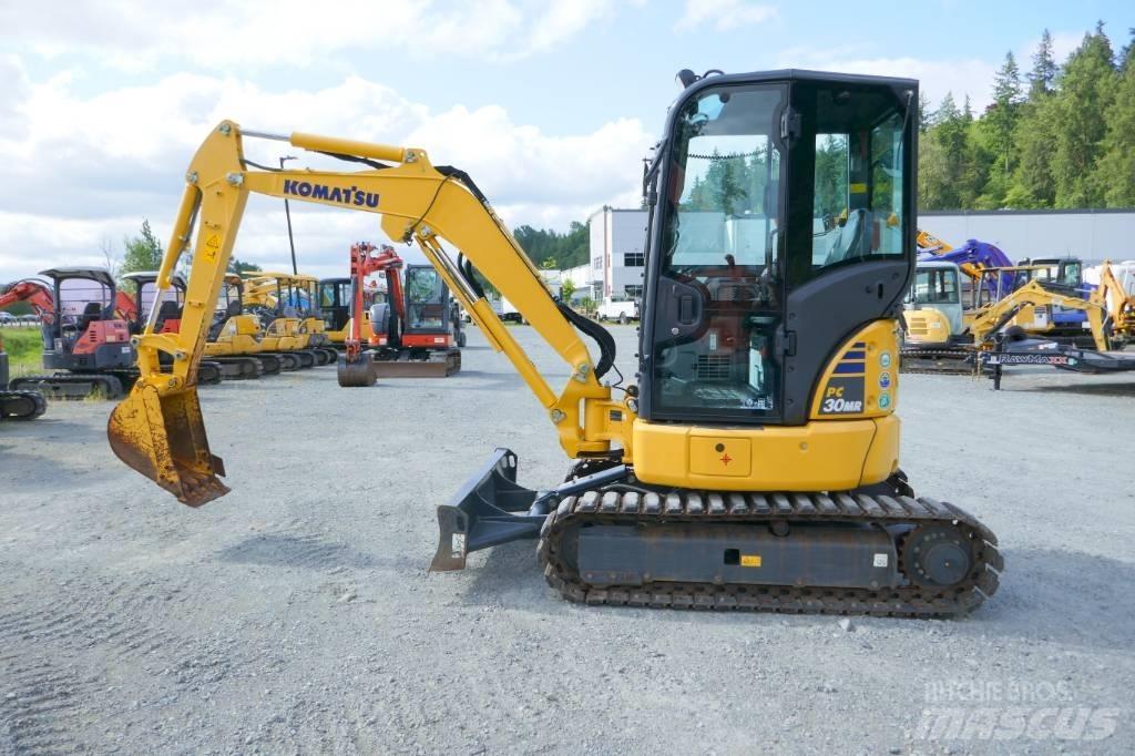 Komatsu PC30MR-5 Mini kotrók < 7t