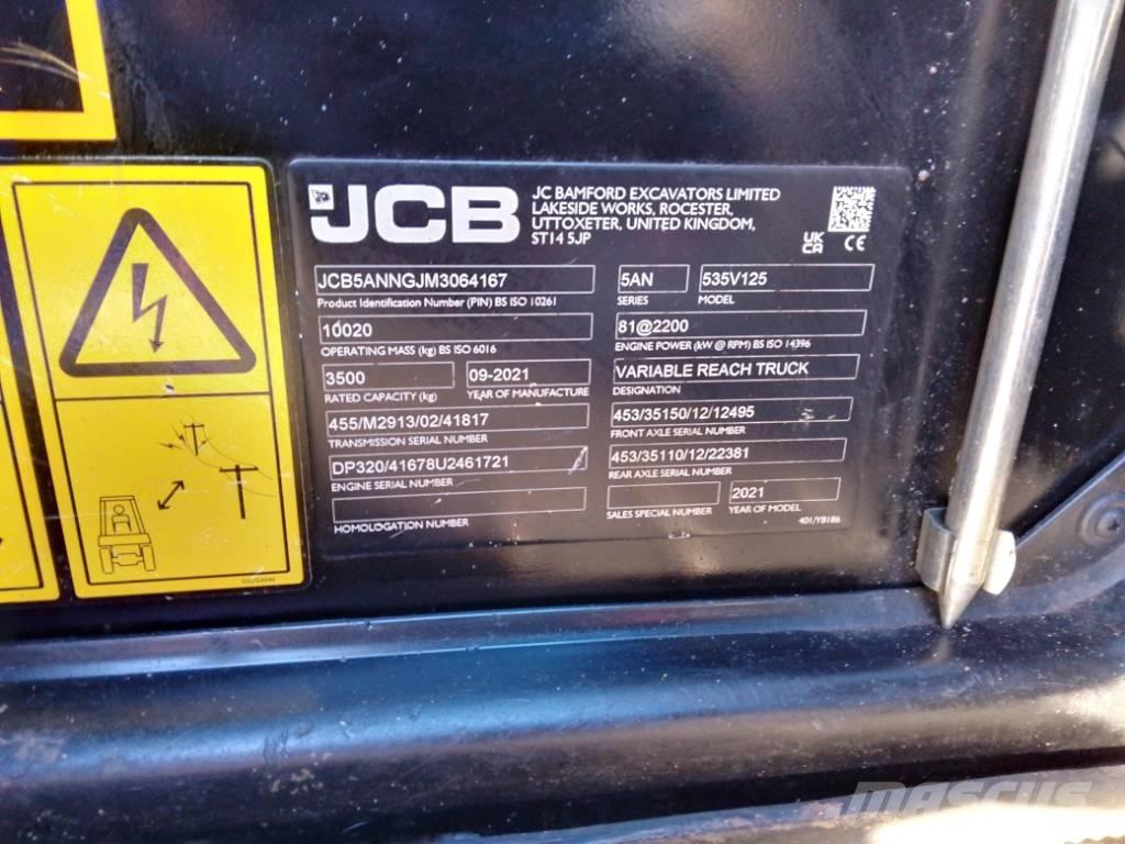 JCB 535-125 Teleszkópos rakodók