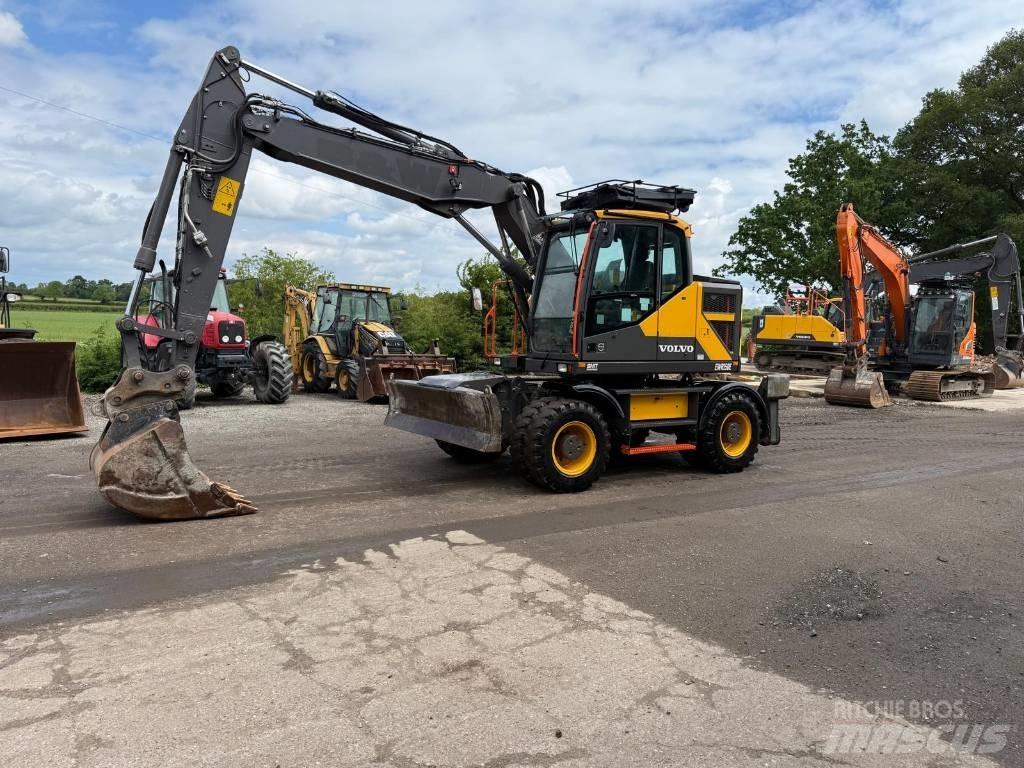 Volvo EWR 150 E Gumikerekes kotrók