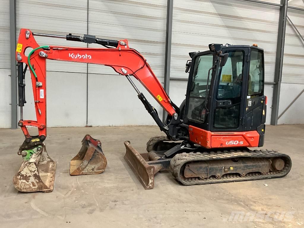 Kubota U 50-5 Mini kotrók < 7t