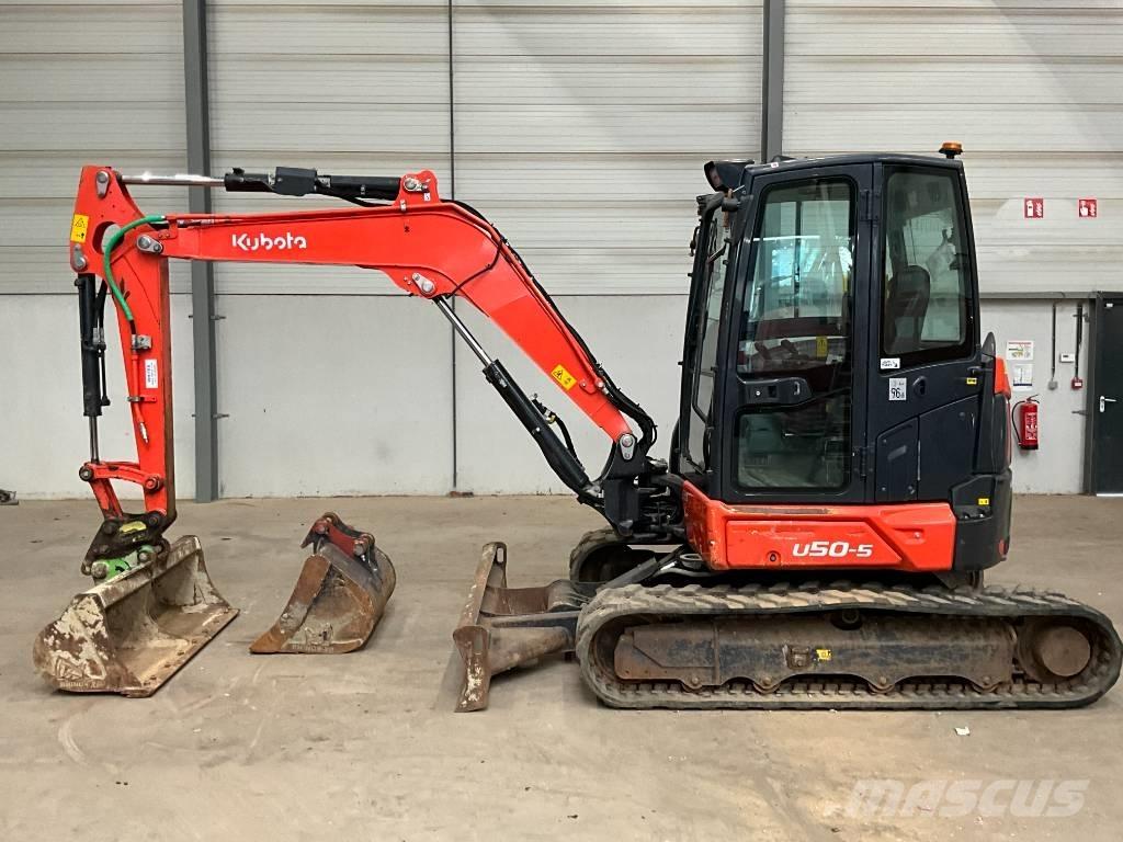 Kubota U 50-5 Mini kotrók < 7t