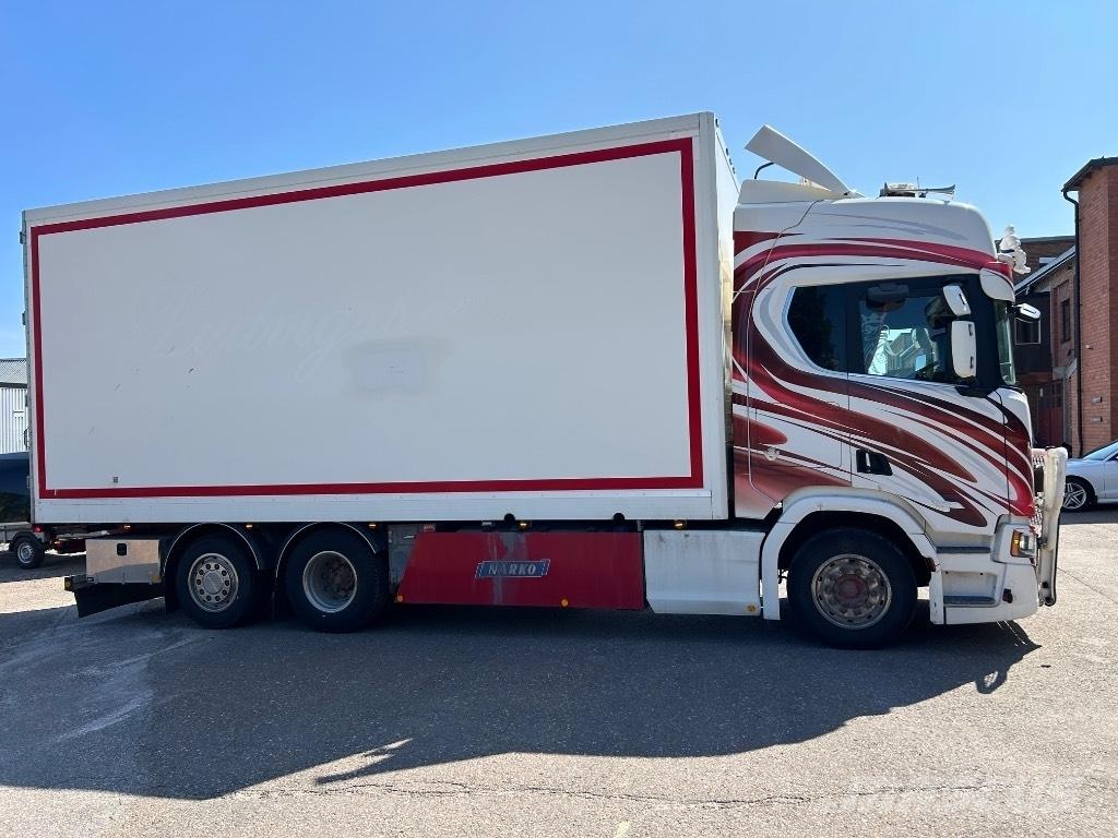 Scania R 650 6x2 Dobozos teherautók