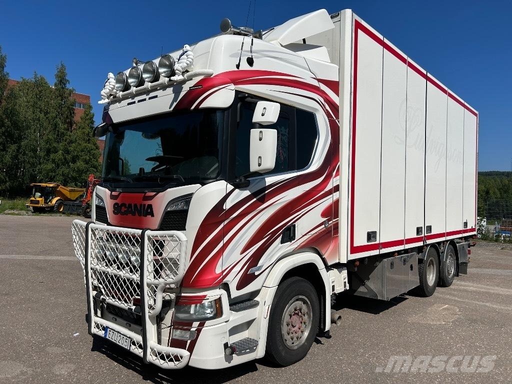 Scania R 650 6x2 Dobozos teherautók