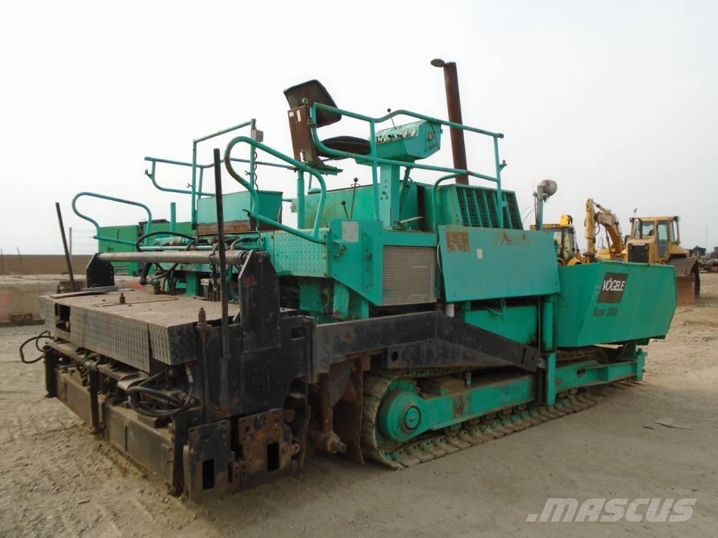 Vögele Super 2000 Aszfalt terítõ gépek