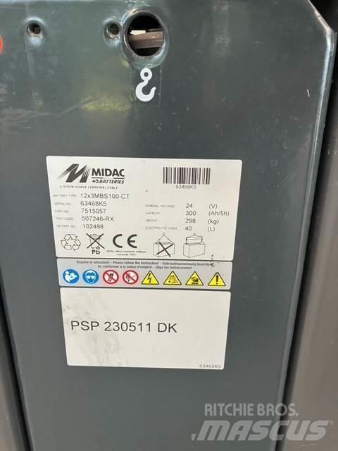 Atlet PSP125 Vezetőállásos alacsony emelőkocsi