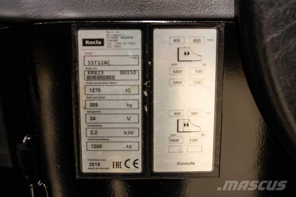 Rocla SST 12 AC Elektromos gyalogkíséretű targoncák