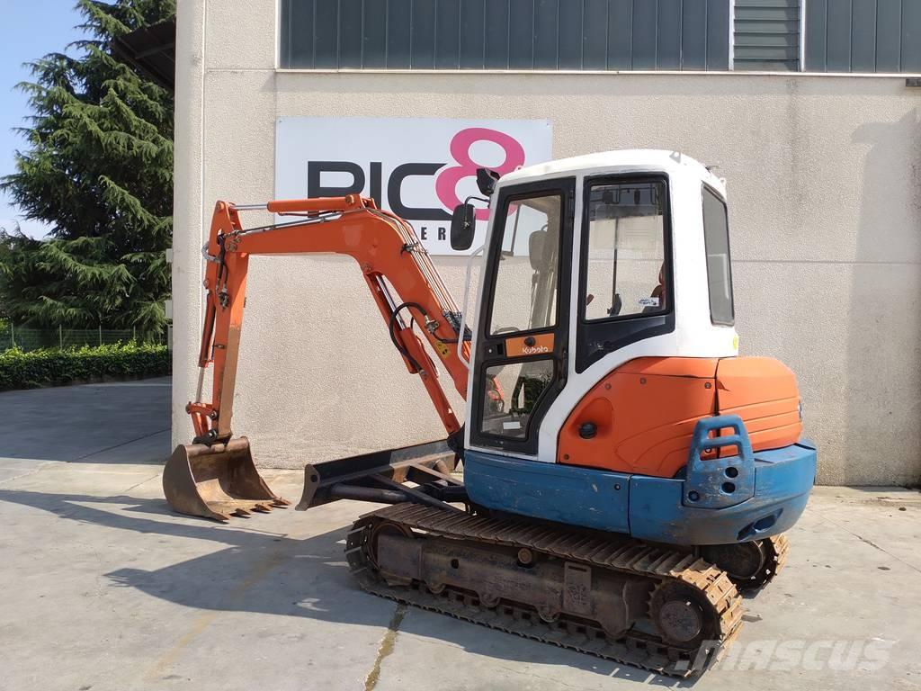 Kubota KX 121-3 Mini kotrók < 7t