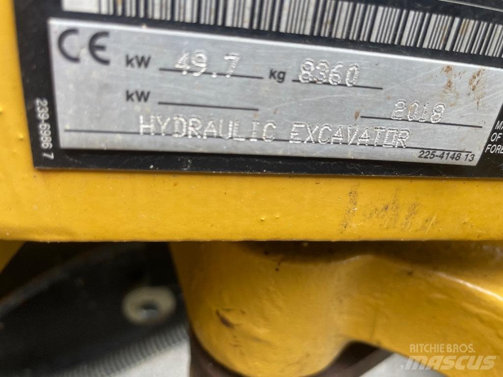 CAT 308 E 2 CR Közepes (midi) kotrók 7 t - 12 t