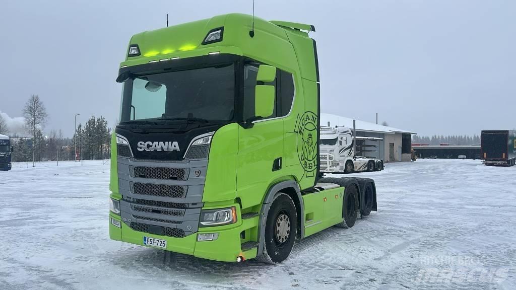 Scania R 580 Nyergesvontatók