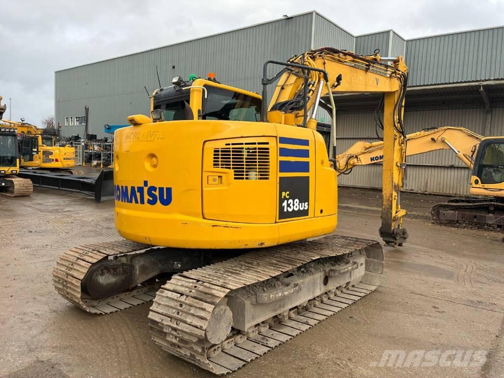 Komatsu PC138US-10 Lánctalpas kotrók