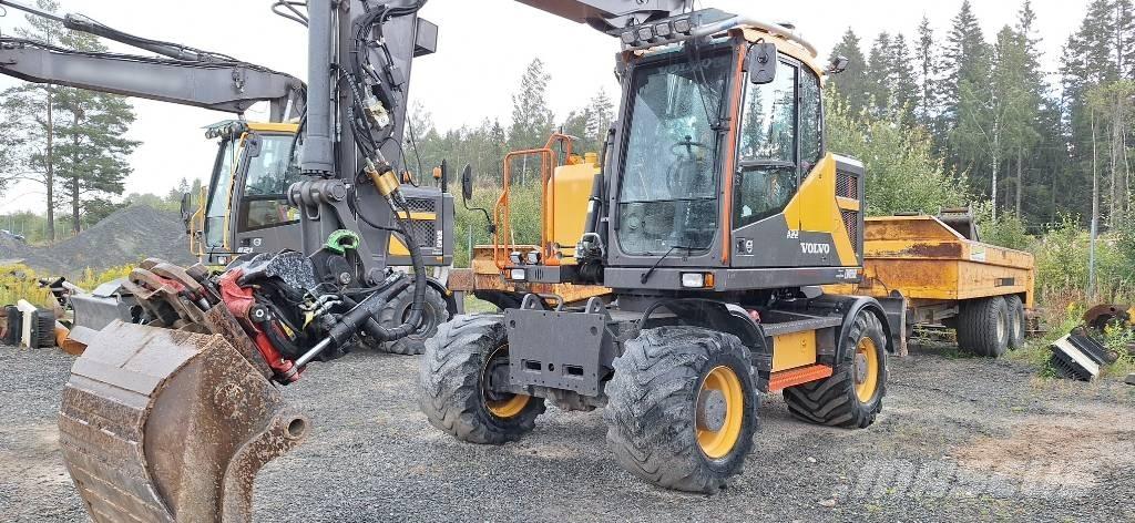 Volvo EWR 150 E Gumikerekes kotrók