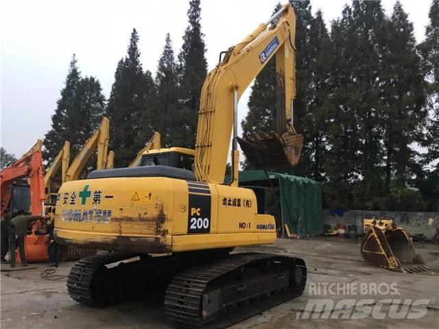 Komatsu pc200-7 Lánctalpas kotrók