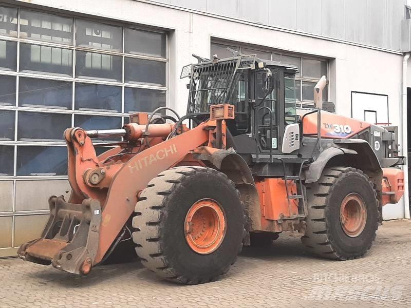 Hitachi ZW 310-6 Gumikerekes homlokrakodók