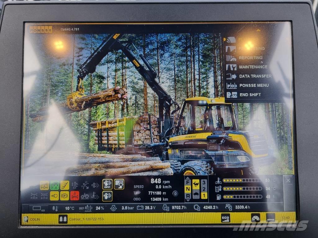 Ponsse Buffalo 8W Kihordók