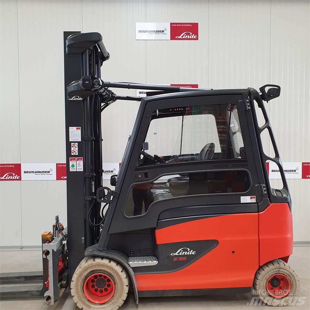 Linde E35HL Elektromos targoncák