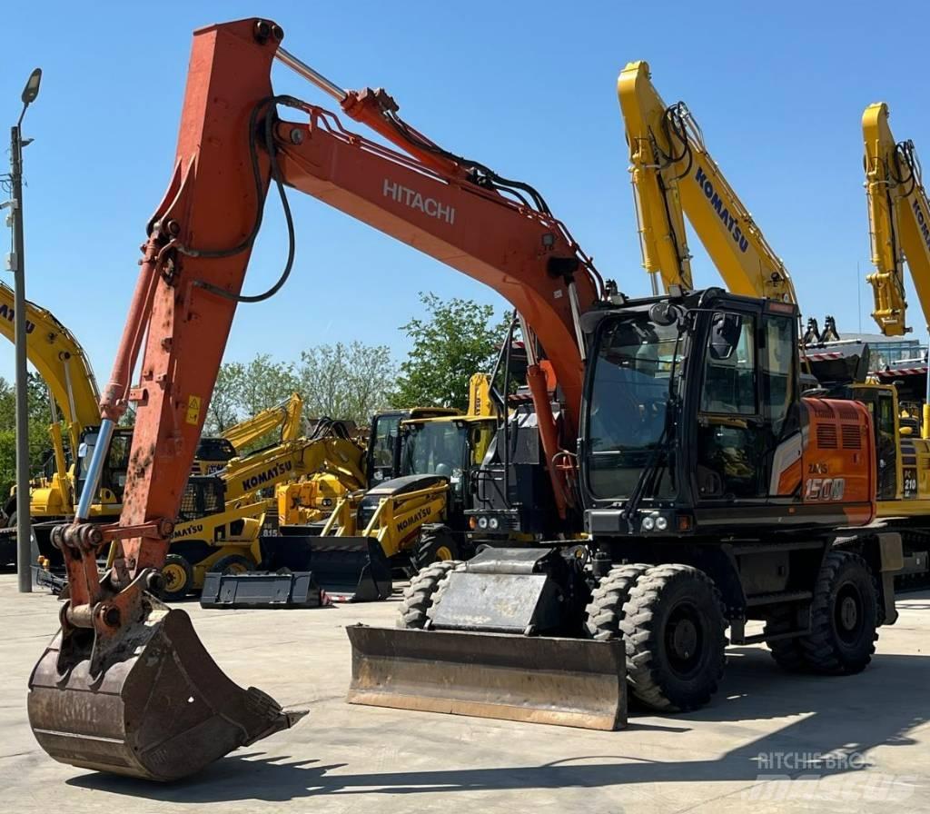 Hitachi ZX150W-7 Gumikerekes kotrók