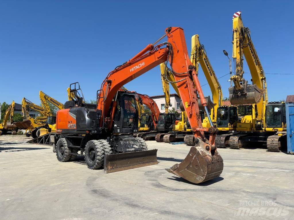 Hitachi ZX150W-7 Gumikerekes kotrók