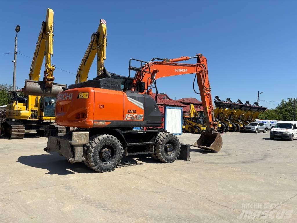 Hitachi ZX150W-7 Gumikerekes kotrók