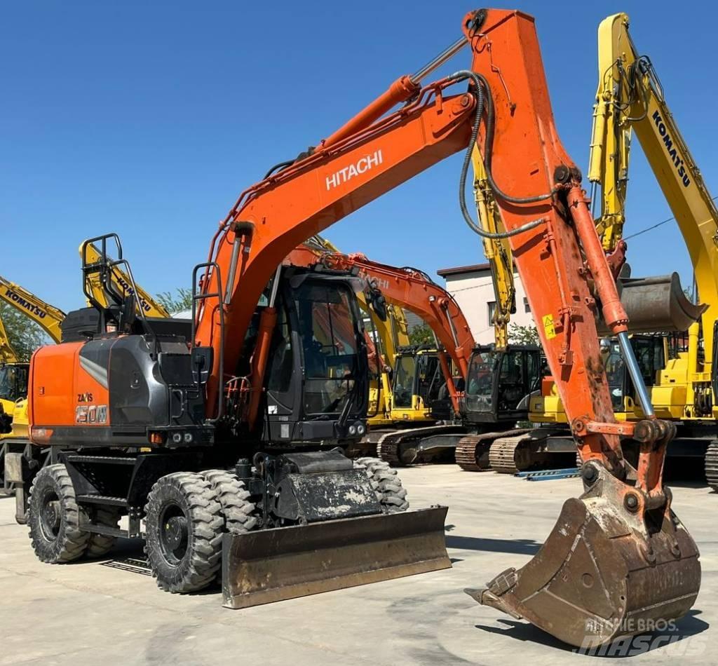 Hitachi ZX150W-7 Gumikerekes kotrók
