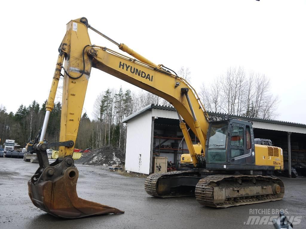 Hyundai R 320 LC-7A Lánctalpas kotrók