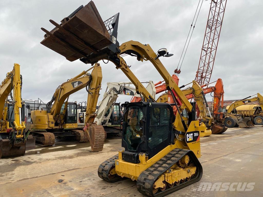 CAT 289D NVT Mini homlokrakodók