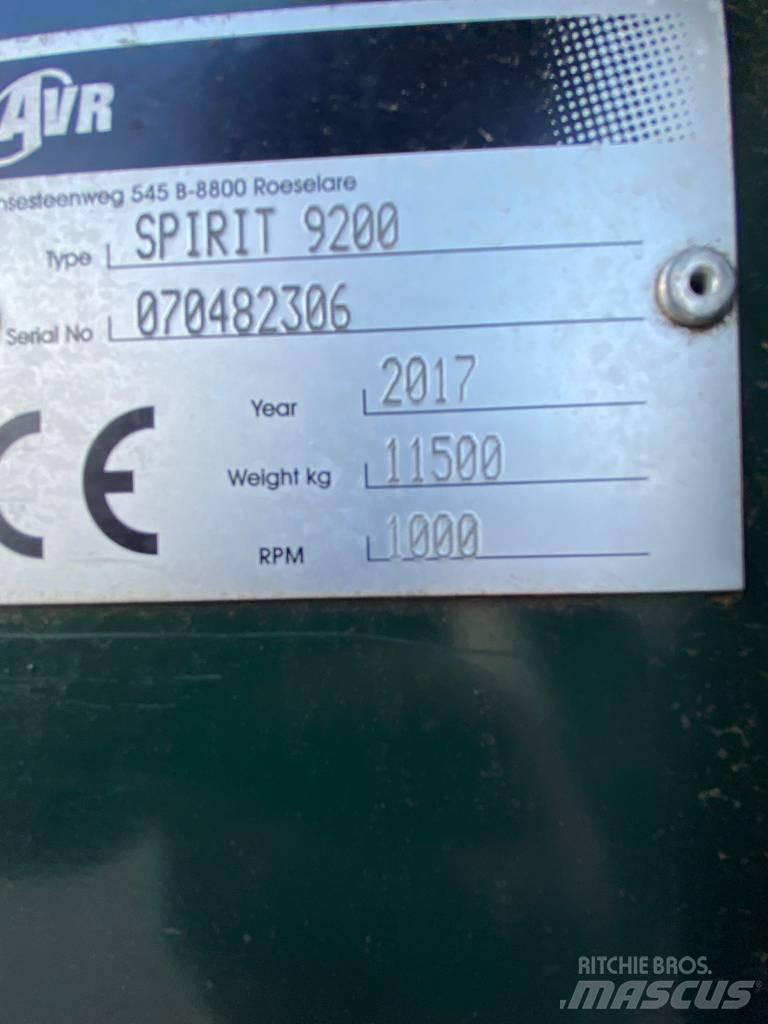 AVR Spirit 9200 Burgonya kombájnok és kiszedők