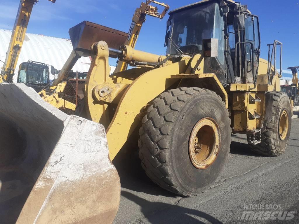 CAT 966 H Gumikerekes homlokrakodók