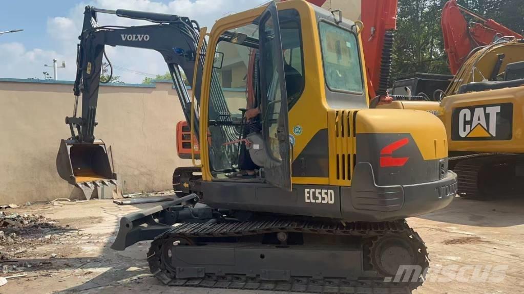 Volvo EC 55 Mini kotrók < 7t