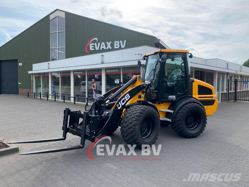 JCB 409 Gumikerekes homlokrakodók